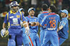 India won with a thumping 39-run over Srilanka